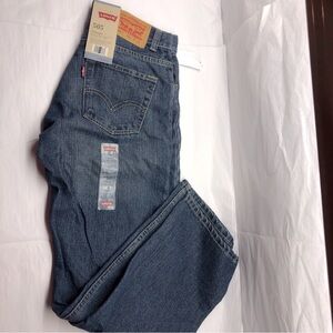 NWT Levi's 505 Boys Denim Jeans Size 14 regular 27x 27